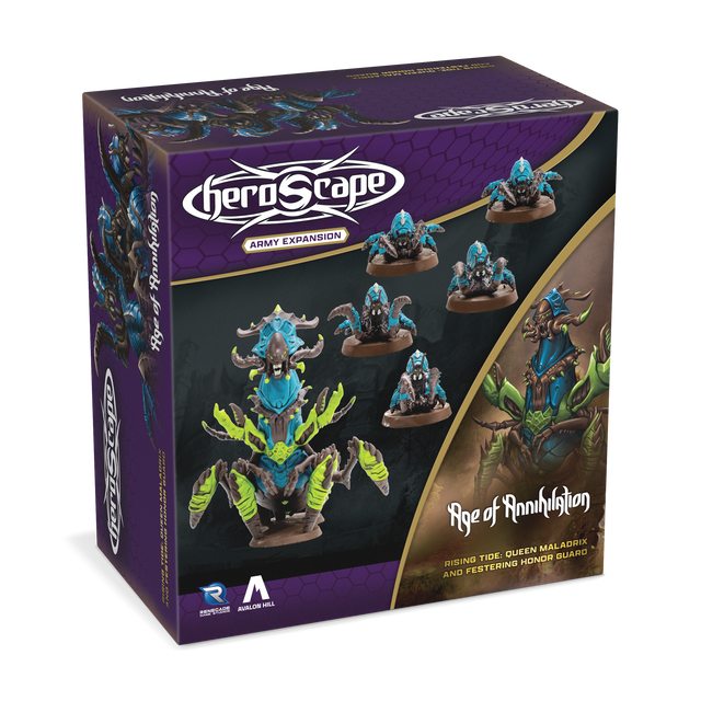 Lot jouets miniatures Heroscape plateaux, cartes et figurines - Label