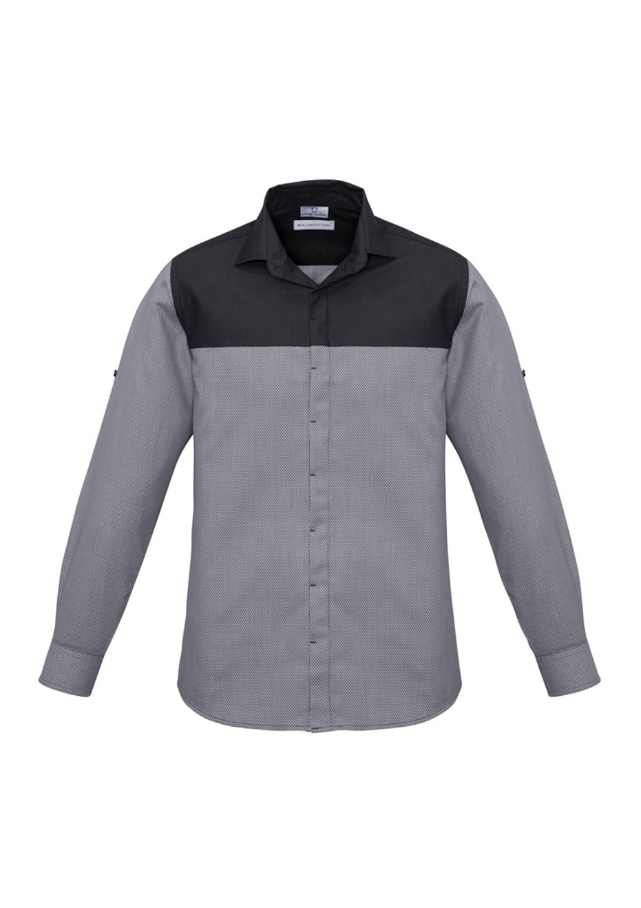 Biz Collection S503ML Mens Havana Long Sleeve Shirt | Available Colours: Slate