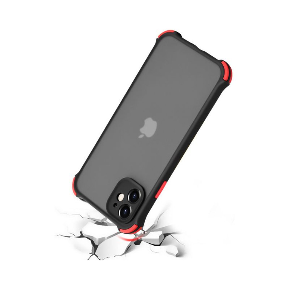 Promotional IT AR1503 Powell Rugged iPhone Case | Available Colours: Black/Red, Blue/Lime, Green/Orange, Grey/Red, Olive/Yellow, Orange/Grey, Red/Black, Teal/Red