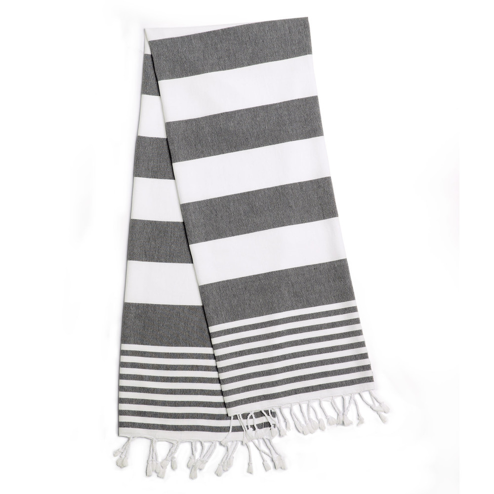Po 'di fame POPTT Patara Turkish Towel| Available Colours Black/White