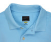 Greg Norman Collection Protek Micro Pique Polo G7S3K440 closeup collar detail. Perfect for golf days or your corporate polo shirt, expertly embroidered by Supply Crew
