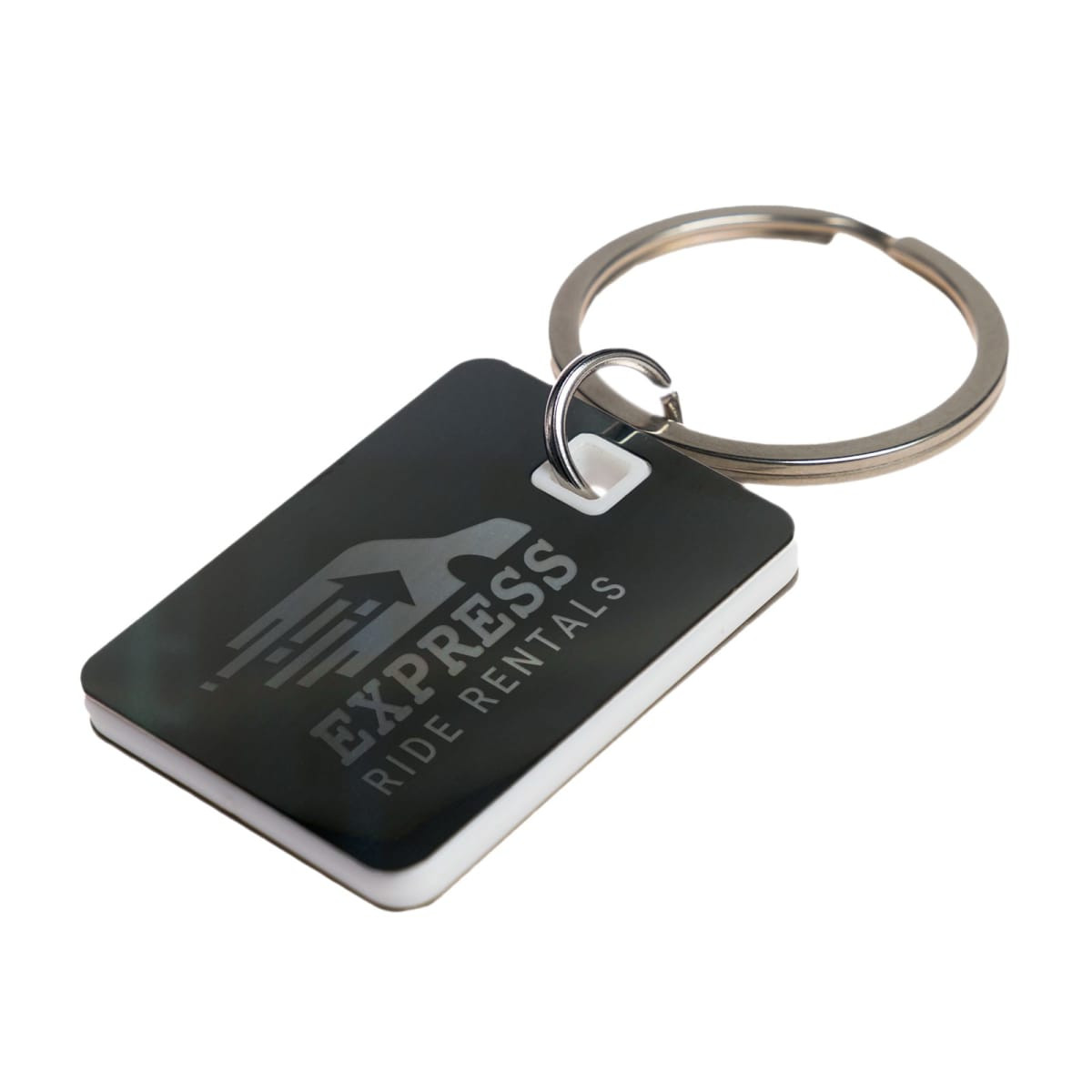 Rectangle Stainless Steel Keytag - Supply Crew
