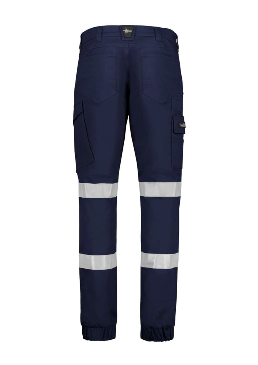 Syzmik Workwear Mens Essential Stretch Taped Cargo Pant - Cuffed