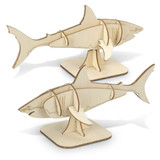 BRANDCRAFT Shark Wooden Model