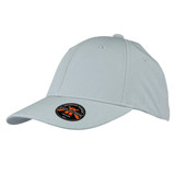 A light grey Falcon Flex Cap with a curved brim and a branding logo on the side.