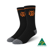 Custom Made Cotton Full Terry Work Socks