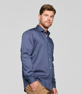 Career By Gloweave Balmoral Royal Oxford Shirt with Pocket Available in 6 Colours