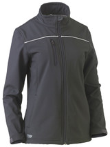 Bisley Workwear Charcoal Women's Soft Shell Jacket