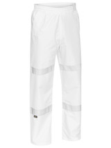 Bisley Workwear White Taped Shell Rain Pant