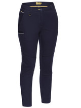 Bisley Workwear Navy Women's Mid Rise Stretch Cotton Pants