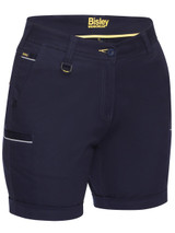Bisley Workwear Navy Women's Stretch Cotton Short