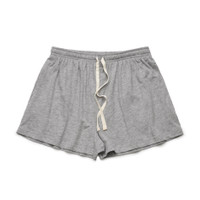AS Colour 4038 Womens Wo's Jersey Short | Available Colours: 
Avocado, Grey-marle, Black