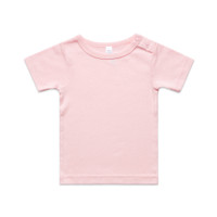 AS Colour 3001 Infant Wee Tee | Available Colours: 
White, Powder-blue, Pink, Grey-marle, Black