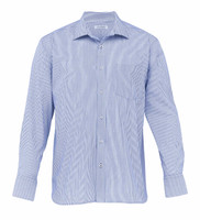 The Standard TYS Mens Yale Stripe Shirt | Blue/White