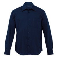 The Standard OTRLS Mens Republic Long Sleeve Shirt | Available Colours: Navy