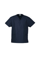 Biz Collection H10612 Unisex Classic Scrubs Top | Available Colours: Purple, Pewter, Royal, Navy, Black, Mid Blue, Hunter Green