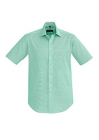 Biz Corporates 40322 MEN'S Hudson Short Sleeve Shirt | Available Colours: Melon, Patriot Blue, Dynasty Green, White