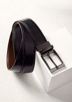 Biz Corporates 99300 MEN'S Leather Reversible Belt | Available Colours: Black, Brown
