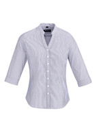 Biz Corporates 40114 Womens Bordeaux 3/4 Sleeve Shirt | Available Colours: Dynasty Green, Melon