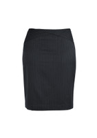 Biz Corporates 20214 Womens Chevron Skirt | Available Colours: Black, Charcoal, Navy