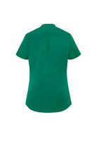 Biz Corporates RB977LS Womens Juliette Short Sleeve Blouse | Available Colours: Ivory, Black, Navy, Lorikeet Green
