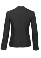 Biz Corporates 60213 Womens Short Jacket with Reverse Lapel | Available Colours: Navy, Black, Charcoal