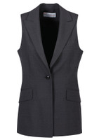 Biz Corporates 64014 Womens Sleeveless Jacket | Available Colours: Navy, Black, Charcoal