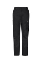 Syzmik ZP730 Womens Essential Basic Stretch Cargo Pant | Available Colours: Black, Charcoal, Khaki, Navy