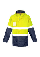 Syzmik ZJ357 Mens Ultralite Waterproof Jacket | Available Colours: Yellow/Navy, Orange/Navy