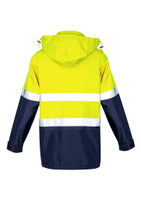 Syzmik ZJ357 Mens Ultralite Waterproof Jacket | Available Colours: Yellow/Navy, Orange/Navy