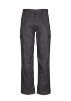 Syzmik ZW001S Mens Midweight Drill Cargo Pant Stout | Available Colours: Navy, Black, Charcoal