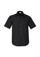 Biz Collection SH715 Mens Metro Short Sleeve Shirt | Available Colours: White, Royal, Black, Charcoal, Navy, Cherry, Sky, Mid Blue