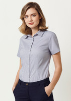 Biz Collection S910LS Ladies Jagger Short Sleeve Shirt | Available Colours: French Blue, Silver