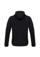 Biz Collection J515M Mens Stealth Tech Hoodie | Available Colours: Black/Silver Grey, Black/Red, Black/Cyan, Black/Lime
