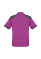 Biz Collection P705MS Mens Rival Polo | Available Colours: Silver/White, Black/White, Grey/Red, Grey/Orange, Cerise/Grey, Cyan/Navy, Navy/White, Grey/Fluoro Lime, Royal/White, Silver/Purple, Black/Red, Black/Teal