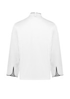 Biz Collection CH230ML Mens Al Dente Chef Jacket | Available Colours: White/Black, White, Black