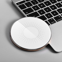 Promotional IT AR853s Concord 10W Fast Wireless Charger | Available Colours: Black/Black, White/Rose Gold