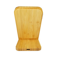 Promotional IT AR858 Stirling Fast 10W Wireless Charger | Available Colours: Bamboo