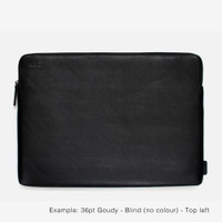 Corban & Blair 15/16″ Laptop Sleeve  custom branded by Supply Crew