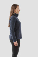 Pure Earth by STORMTECH™ Women's Avalante 1/4 Zip Fleece Pullover - Available in 4 Colours - Black Heather, Granite Heather, Navy Heather, Oatmeal Heather