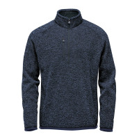 Pure Earth by STORMTECH™ Men's Avalante 1/4 Zip Fleece Pullover - Available in 4 Colours, Black Heather, Granite Heather, Navy Heather, Oatmeal Heather