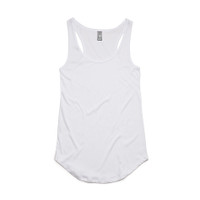AS Colour 4007 Womens Wo's Dash Racerback Tank | Available Colours: 
White, Grey-marle, Black