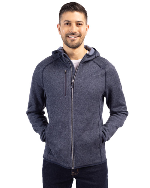 Cutter & Buck Mainsail Full Zip Hooded Mens Jacket Available in 7 Colours
