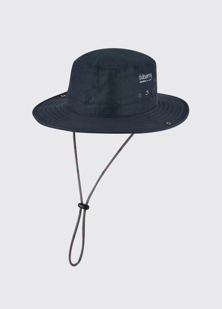 Dubarry - Genoa Brimmed Sun Hat - Sun Hats - Navy