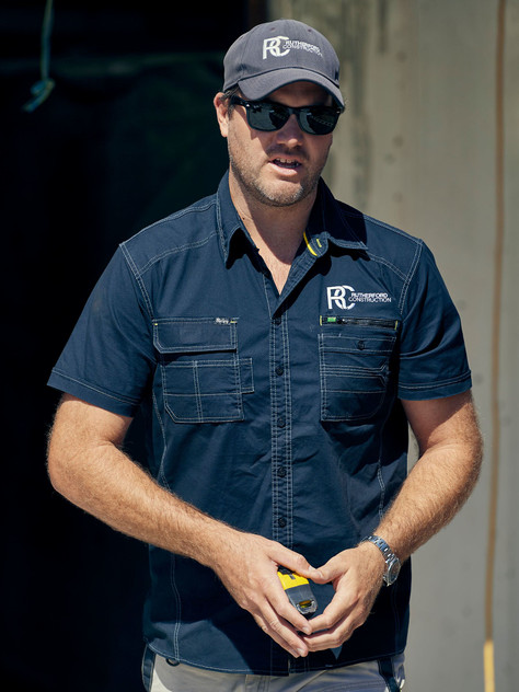 Bisley Workwear Black Flx & Move Utility Work Shirt