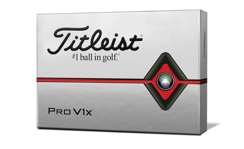 Titleist Pro V1x Golf Ball - 3 ball sleeves