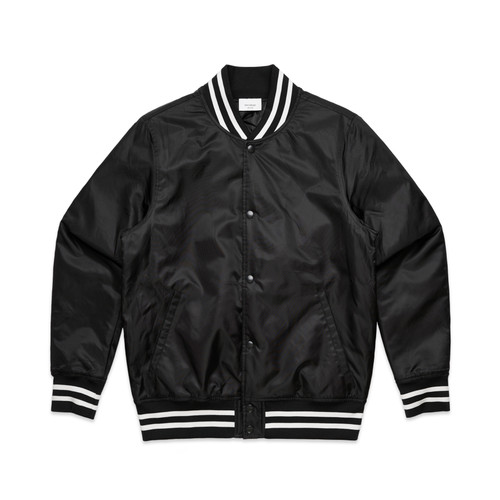 AS Colour 5510 Mens College Bomber | Available Colours: 
Black