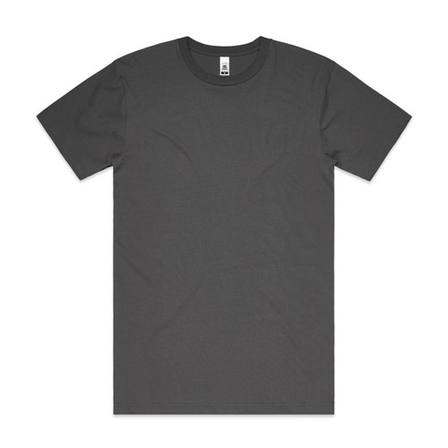 AS Colour 5050S Mens Block Tee | Available Colours: 
Charcoal