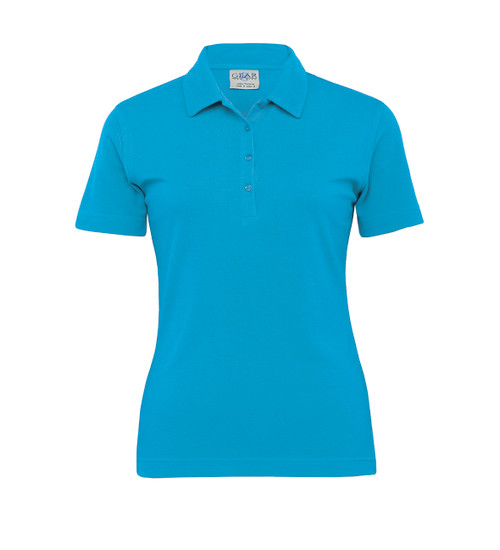 Gear For Life OWPCP Womens PinaCool Eco Polo | Available Colours: turquoise, Navy, White, CoolLime