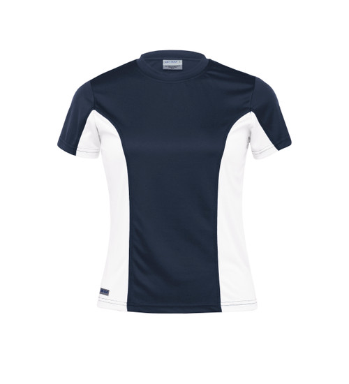 Dri Gear OWDGT Womens Active Viper Tee | Available Colours: Navy/Sky, Navy/White